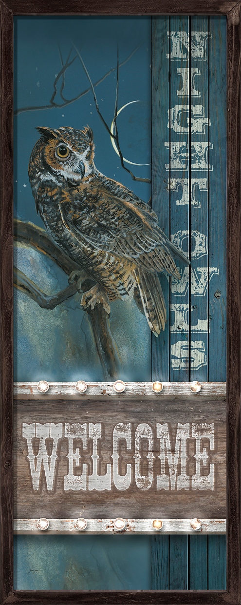 Great Horned Owl Framed Print by Rosemary Millette